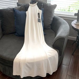 Ivory formal Lulus dress. Size small.